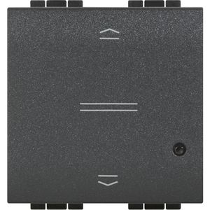 LivingLight WN rolluikschakelaar 2m zwart
