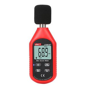 Digitale geluidsniveau meter, 30 tot 130dB met datalogging &