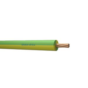 Haspel a 100m. installatiedraad VD Eca ye/gn# 50mm² (Groen/geel)