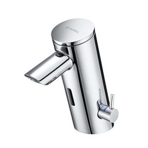 Wastafelmengkraan elektronisch PURIS E² HD-M mengwater batterijvoeding chroom