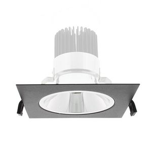 Vierkant pasring 170x170mm voor Juno module Zwart