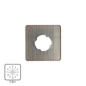 Frontplaat 30x30 TL.0822/F311