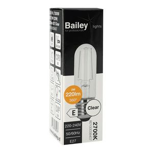 LED-lamp T30x90 FIL E27 2W 22W 220lm 827 helder