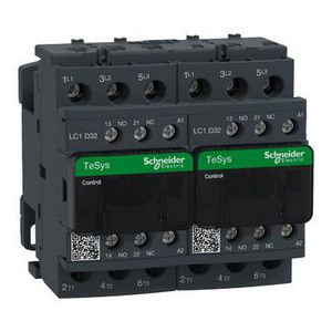 Omkeercont. 32A 3M/HCM+V Mechanisch verg. -Stuurspannin D