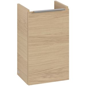 Wastafelonder. ARCHITECTURA 310x520x243mm Nordic Oak B87900VJ greep alu. glans