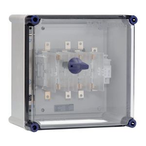 Schakelveiligh.kast QSA 63A gr00 3p+N