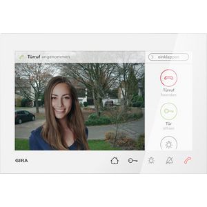 Huisst.video OB 7 Deurcommunicatie zuiver wit