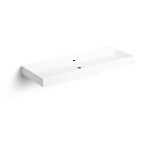 Wash Me wastafel 1.1/4" RVS gebor. vaste kap