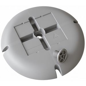 ComfoFan Silent deksel en schroef