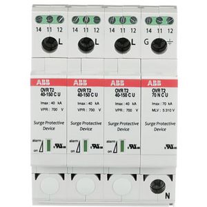 Netoverspanningsbeveiliging type 2 UL uitv. 1 pool 15kA 320V