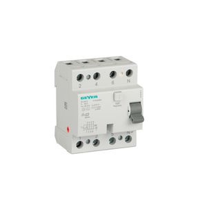 Aardlekschakelaar 4p 40A 30mA. A-kl