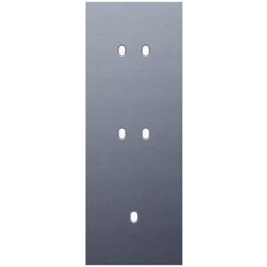 Afdekplaat 3-voud vertic. 71mm centerafst 226-57954