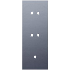 Afdekplaat 3-voud vertic. 71mm centerafst 226-57954