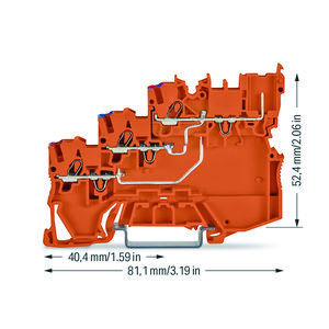 3-draads initiatorvoedingsklem PNP(pos) t VVE=15