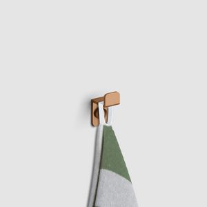 FOLD enkele haak, brons geborsteld PVD
