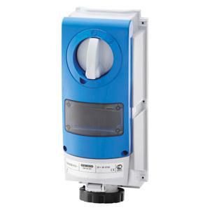 VERTICAAL BEVESTIGDE VERGRENDELDE CONTACTDOOS-ZONDER BODEM-V