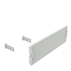 Frontplaat 150x500 gesloten kunststof voor modulair frame