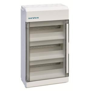 Porto Kleinverdeler 36PE 3-Rij IP40