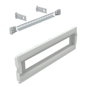 Frontplaat 150x500 kunststof voor modulair frame