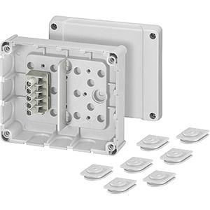 Kabeldoos IP54 1,5-2,5 mm2 5 polige klem Grijs VVE=2