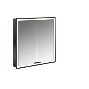 Spiegelkast Prime Facelift inbouw 600mm 2 deur Ip 20 Zwart