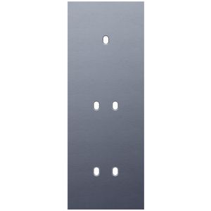 Afdekplaat 3-voud vertic. 71mm centerafst 226-57953
