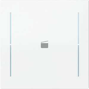 Centraalplaat afdekking voor knop scenesymbool Art-wit (LFS/A.1.70.11-44G)