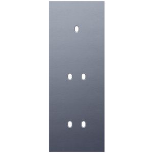 Afdekplaat 3-voud vertic. 71mm centerafst 226-57953
