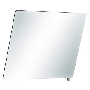 Spiegel kantelbaar 600x500 met antraciet grijs greep