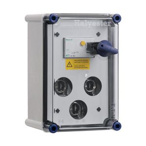 Schakelveiligh.kast 3xDII+40A 4p ALS 30mA