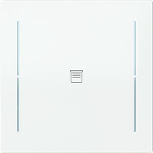 Centraalplaat afdekking voor knop jaloeziesymbool Art-wit (LFJ/A.1.70.11-44G)