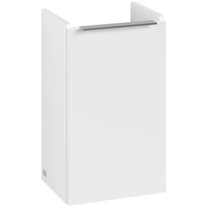 Wastafelonder. ARCHITECTURA 310x520x243mm wit mat B87901MS greep Volcano Black