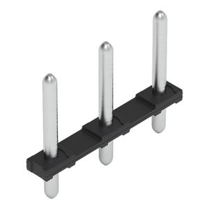 THT male steker Soldeerpen 1,4mm RE zwart 2092-3703 VVE=400