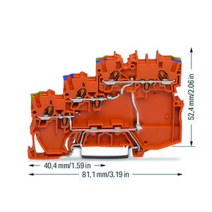 3-draads actuatorvoedingsklem PNP(pos) 2000/102-000 VVE=15