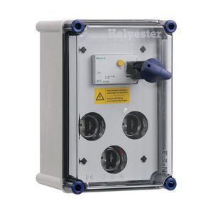 Schakelveiligh.kast 3xDIII+63A 4p ALS 30mA