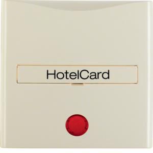 Hotelcard-Centraaldoos v pulsdr. berker S.1/B.3/B.7 wit glz.