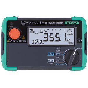 Digitale Isolatieweerstandmeter 50/100/125/250/500/1000V