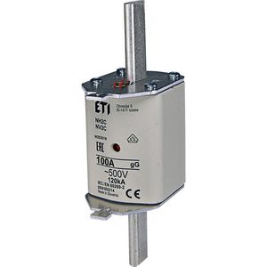 Zekering 500V 100A NH2 C gG VVE=3