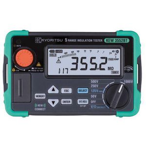 Digitale Isolatieweerstandmeter 50/100/125/250/500/1000V met