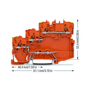 3-draads actuatorvoedingsklem NPN(neg) 5377/101-000 VVE=15