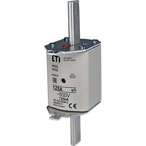 Zekering 500V 125A NH2 C gG VVE=3
