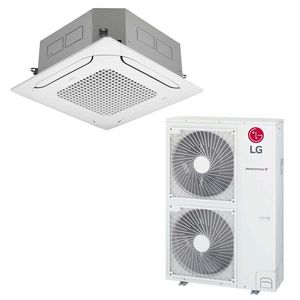 Set Cassette airco met afdekplaat airco 12,0 kW