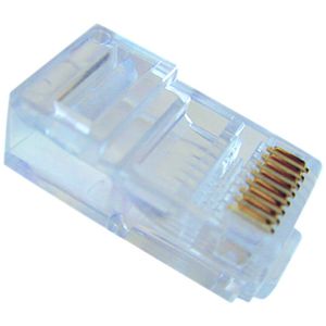 Doos a 100st. Connector RJ45 8P 8cont. rond massief kabel
