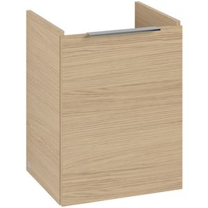 Wastafelonder. ARCHITECTURA 400x520x345mm Nordic Oak B88200VJ greep alu. glans
