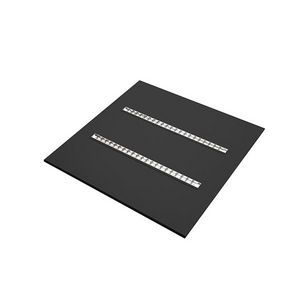 Paneel orion op maat 28W (595x595x30mm) 4.000K UGR 19 zwart