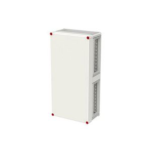 Installatiekast VMS 63 lege kast met grijs deksel