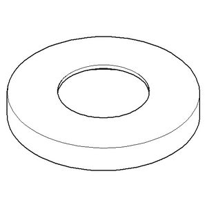 Rozet 60x28,3x9mm chr gebors.