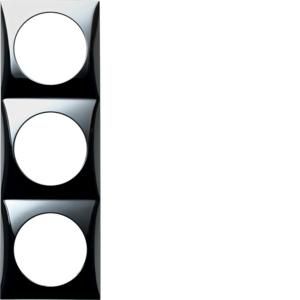 Afdekraam 3-v berker Integro flow chroom glans gelakt