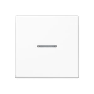 Tastafdekking 1voudig A500 sl.voudig alpwit KNX RF