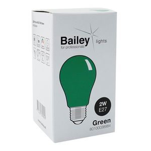 LED-lamp A60 Party E27 2W groen